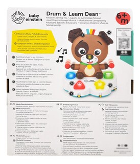 Foto 3 | Drum And Learn Dean Juguete De Aprendizaje Musical Einstein
