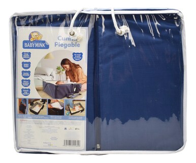 Foto 1 | Cunita Plegable Y Portatil Azul Marino Baby Mink