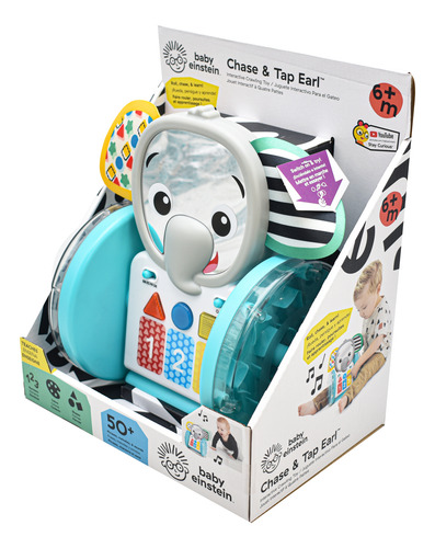 Foto 3 pulgar | Chase And Tap Earl Juguete Interactivo Gateo Baby Einstein