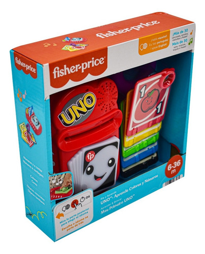 Foto 3 pulgar | Uno Aprende Colores Y Numeros Rie Y Aprende Fisher Price