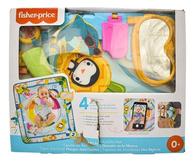 Foto 1 | Tapete De Actividades 4 Accesorios Fisher Price Cd