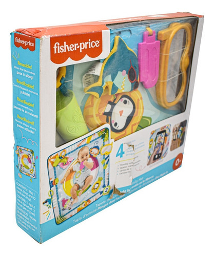 Foto 4 pulgar | Tapete De Actividades 4 Accesorios Fisher Price Cd