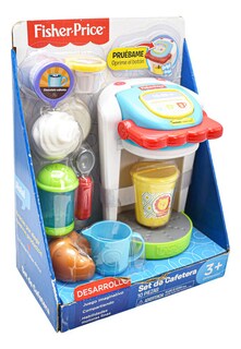 Foto 3 | Fisher Price Set De Cafetera 10pz Just Play Cd