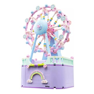 Foto 1 | Bloques Construcción Rueda De La Fortuna 710pz Belug Morado