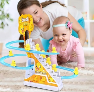 Foto 4 | Juguete Educativo Xtellar Con Escaleras Mágicas Y Patos Musicales Recargable Y Seguro