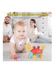 Foto 4 | Juguetes Para Bebé Xtellar De Cangrejo Con Música Función De Sensor