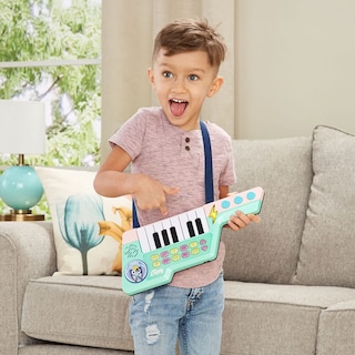 Foto 4 | Keytar Vtech Bluey Bluey's Keytar Con 10 Melodías De 3 A 6 Años - Venta Internacional.
