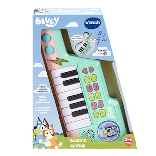 Foto 7 | Keytar Vtech Bluey Bluey's Keytar Con 10 Melodías De 3 A 6 Años - Venta Internacional.