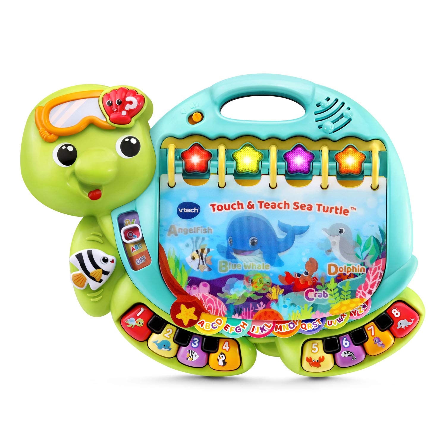 Foto 2 pulgar | Libro Didáctico Interactivo Vtech Touch And Teach Sea Turtle - Venta Internacional.