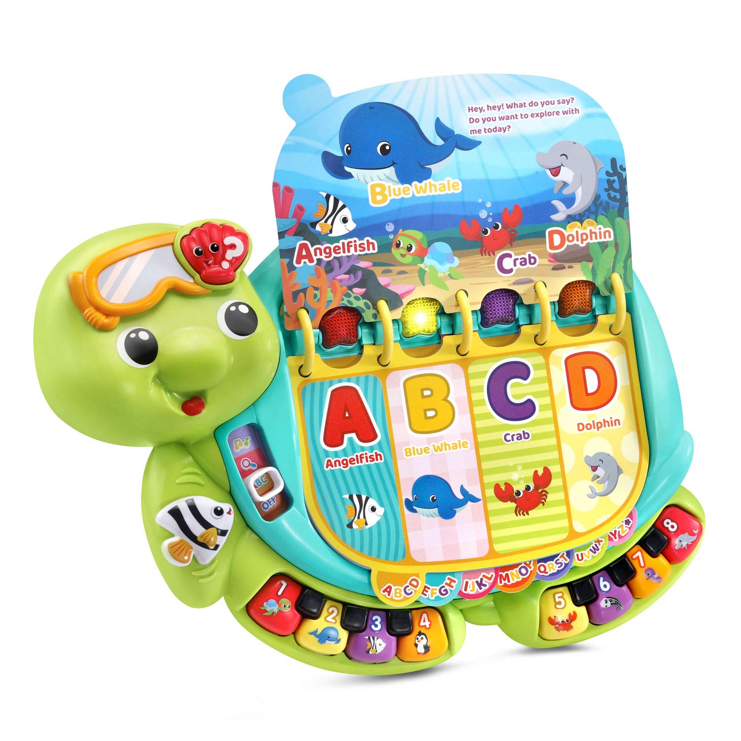 Foto 4 pulgar | Libro Didáctico Interactivo Vtech Touch And Teach Sea Turtle - Venta Internacional.