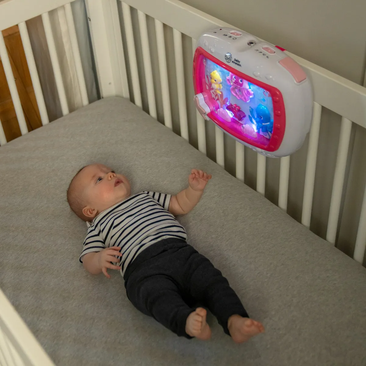 Foto 7 pulgar | Juguete Musical Baby Einstein Sea Dreams Soother Pecera Rosa