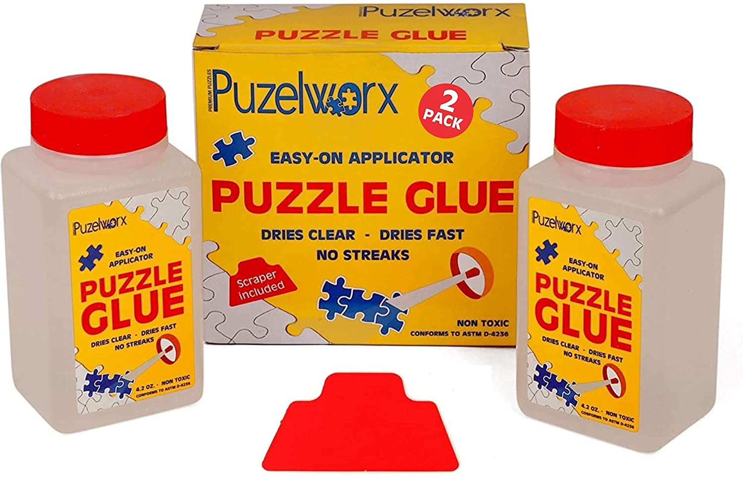 Foto 2 pulgar | Aplicador Puzzle Glue Puzzleworx Easy-on de 125 Ml 2 Unidades- Venta Internacional