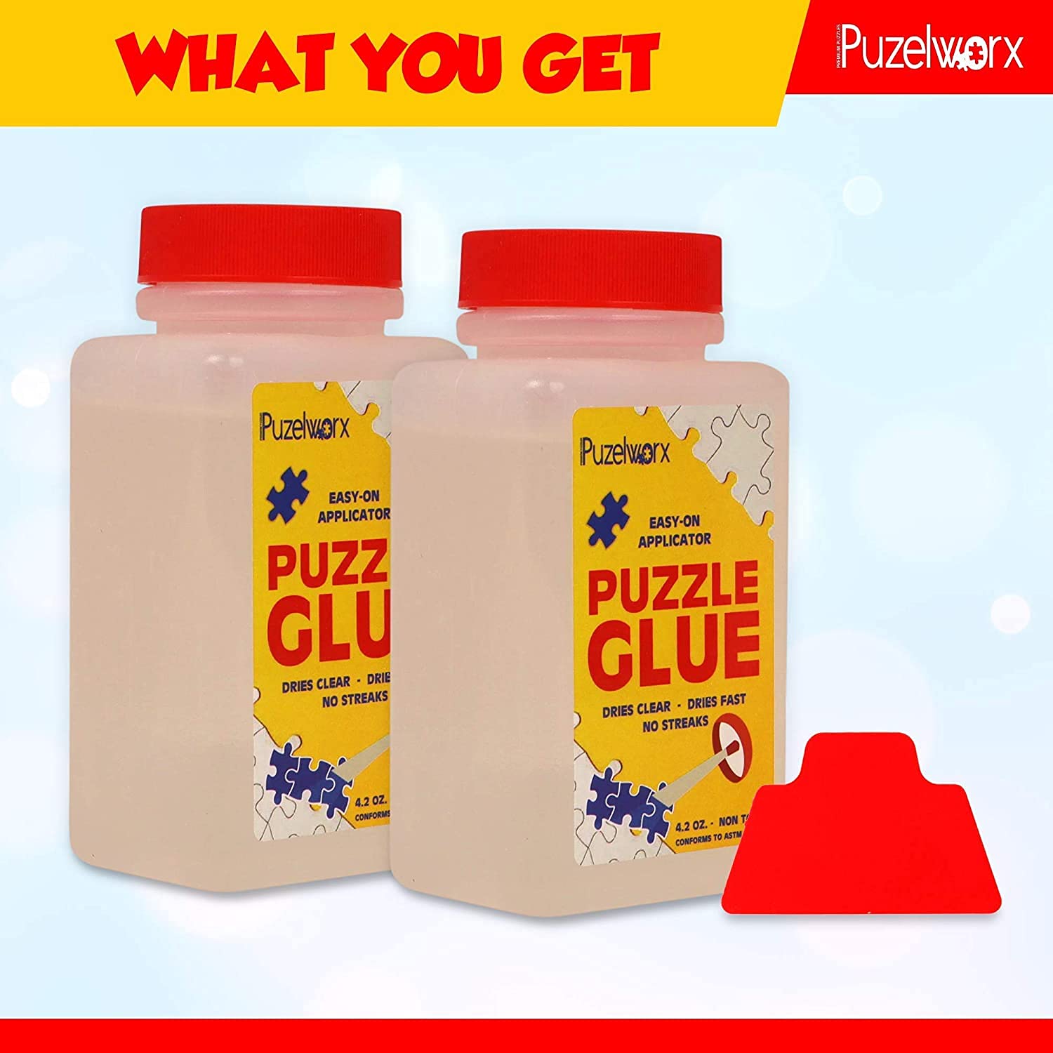 Foto 5 pulgar | Aplicador Puzzle Glue Puzzleworx Easy-on de 125 Ml 2 Unidades- Venta Internacional