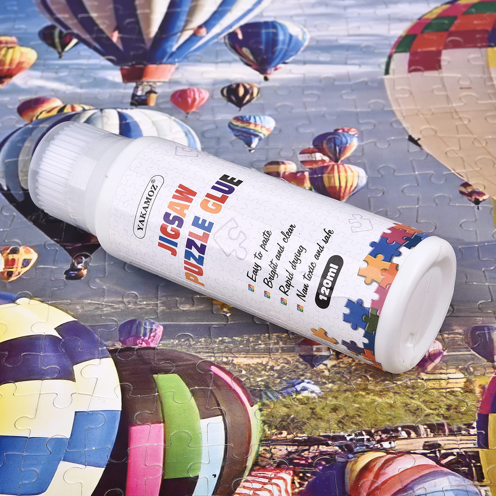 Foto 4 pulgar | Pegamento Para Rompecabezas Yakamoz Actualizado, Transparente, Soluble En Agua, 240 Ml - Venta Internacional.