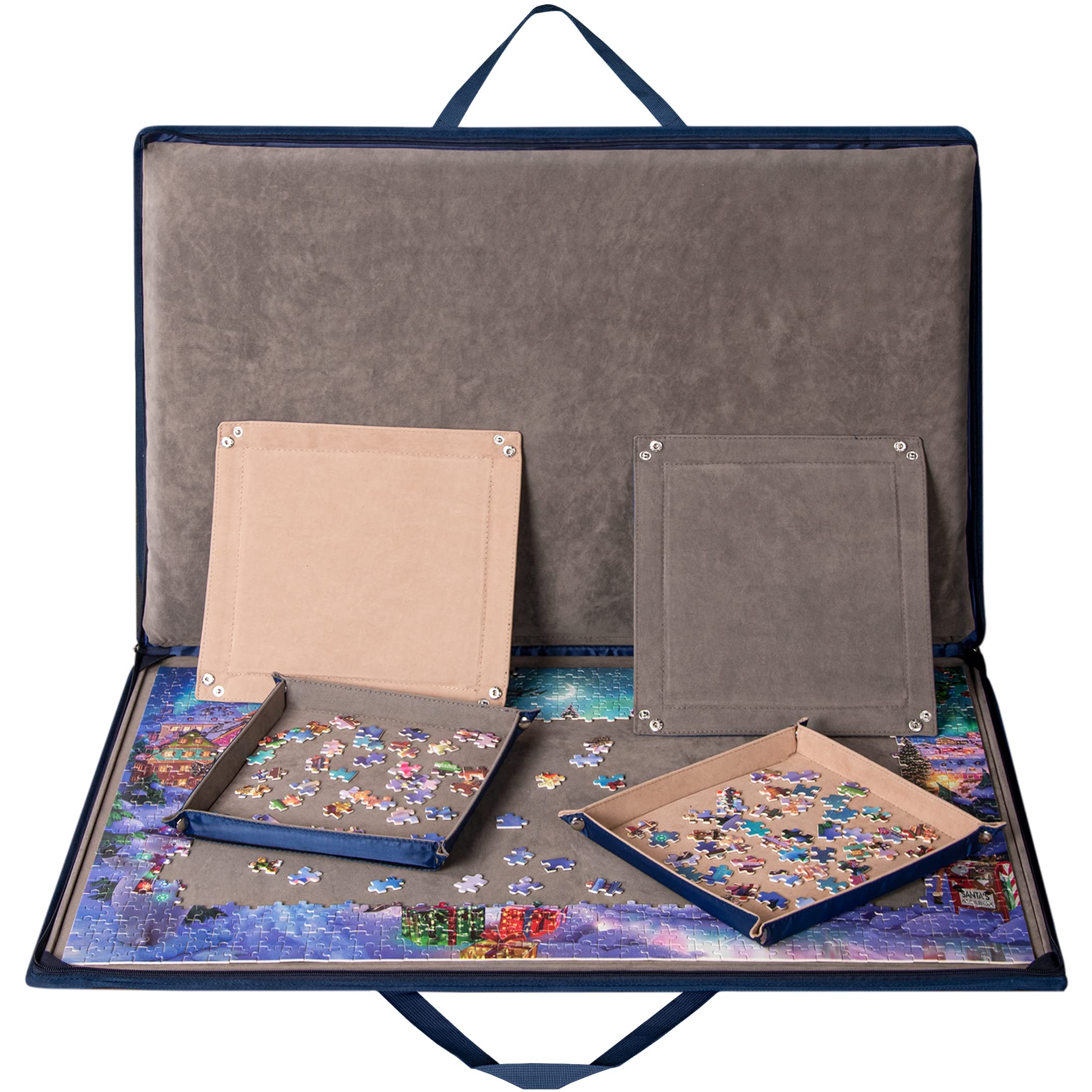 Foto 2 pulgar | Tabla De Rompecabezas Lavievert De 1000 Piezas Con Bolsa De Almacenamiento - Venta Internacional.