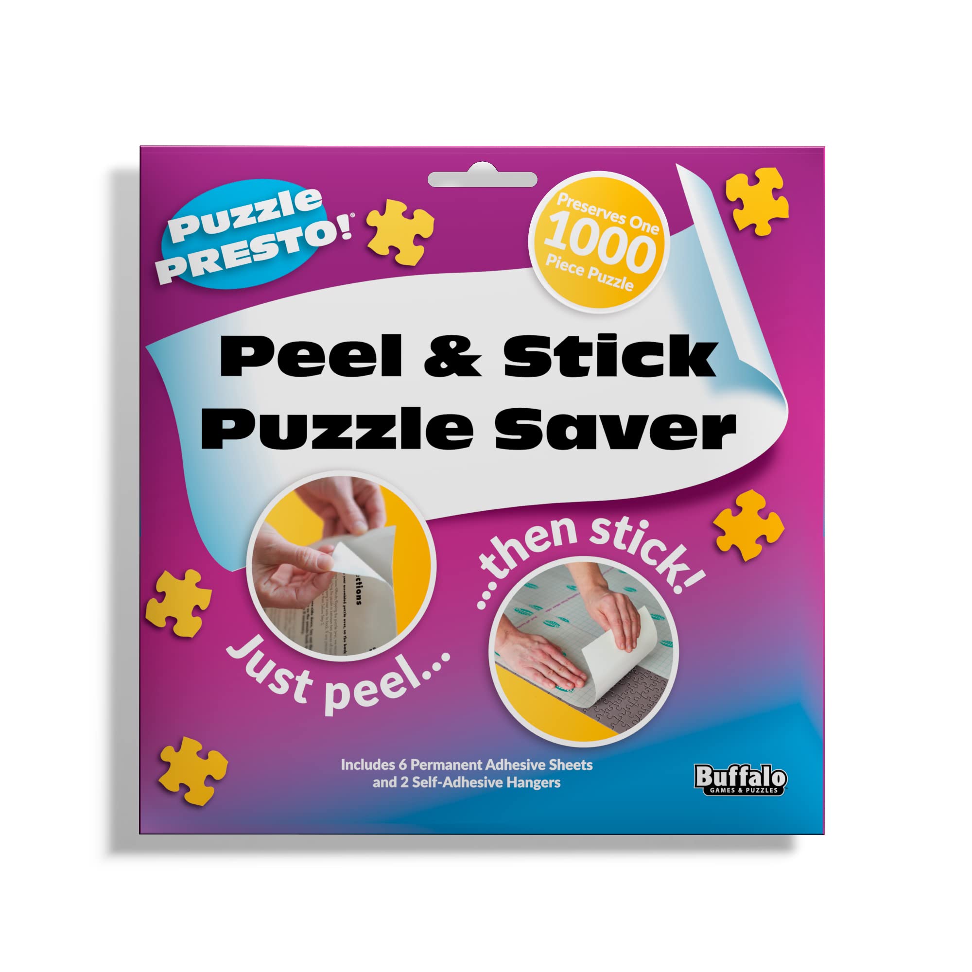 Foto 2 pulgar | Puzzle Saver Buffalo Games Puzzle ¡listo! Pela Y Pega - Venta Internacional.