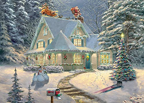 Foto 2 pulgar | Venta Internacional - Rompecabezas Navideño Ceaco Thomas Kinkade 1000 Piezas