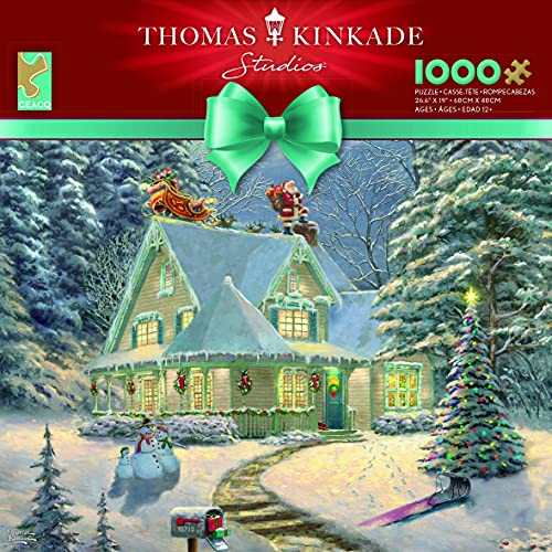 Foto 3 pulgar | Venta Internacional - Rompecabezas Navideño Ceaco Thomas Kinkade 1000 Piezas