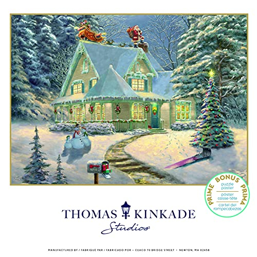 Foto 5 pulgar | Venta Internacional - Rompecabezas Navideño Ceaco Thomas Kinkade 1000 Piezas