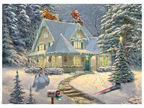 Foto 6 pulgar | Venta Internacional - Rompecabezas Navideño Ceaco Thomas Kinkade 1000 Piezas