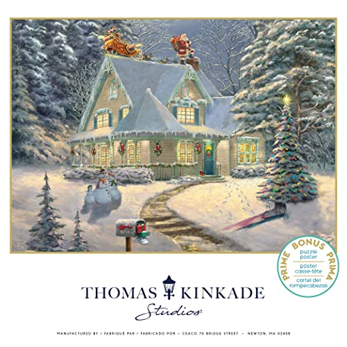 Foto 9 pulgar | Venta Internacional - Rompecabezas Navideño Ceaco Thomas Kinkade 1000 Piezas