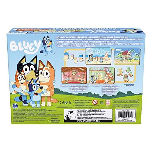 Foto 6 | Venta Internacional-Rompecabezas Spin Master Games Bluey 4 x 24