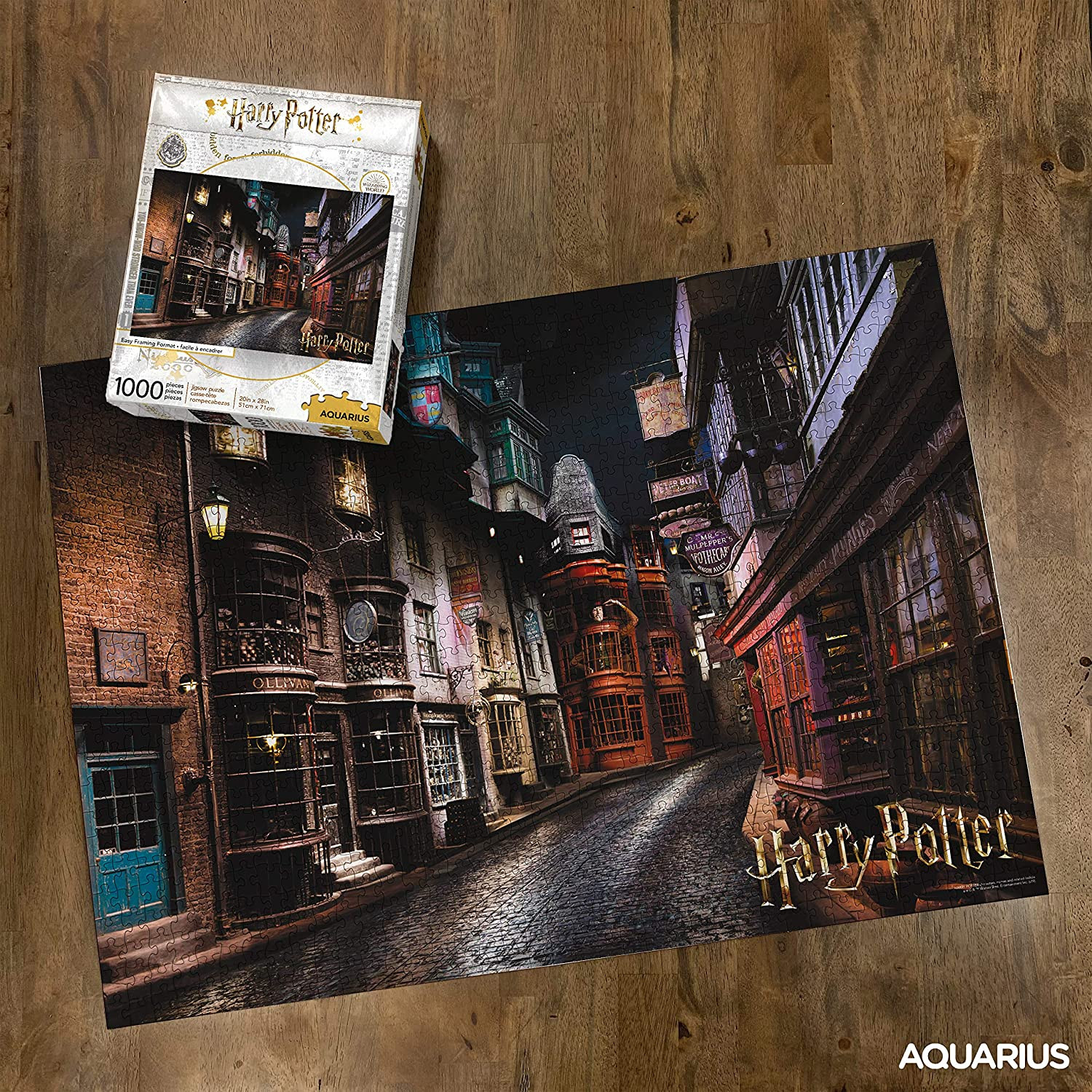 Foto 6 pulgar | Venta Internacional - Rompecabezas De Harry Potter Diagon Alley, 1000 Piezas