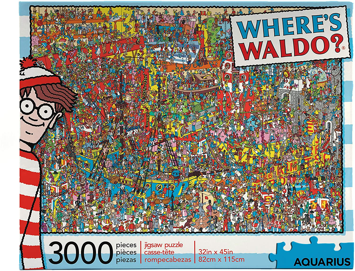 Foto 1 | Rompecabezas Where's Waldo 3000 Piezas - Venta Internacional