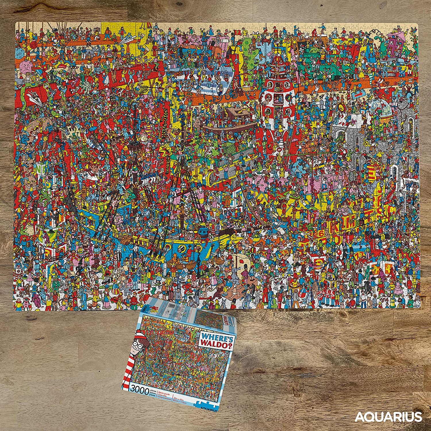 Foto 5 | Rompecabezas Where's Waldo 3000 Piezas - Venta Internacional