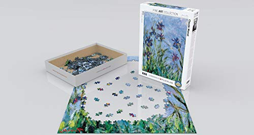 Foto 4 pulgar | Venta Internacional - Rompecabezas Eurographics Iris de Claude Monet de 1000 Piezas