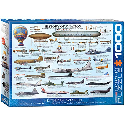 Venta Internacional - Eurographics Historia de la Aviación Puzzle (1000 Piezas)