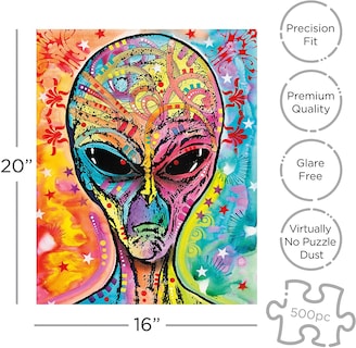 Foto 4 | Venta Internacional - Rompecabezas Alien As De Dean Russo 500 Piezas