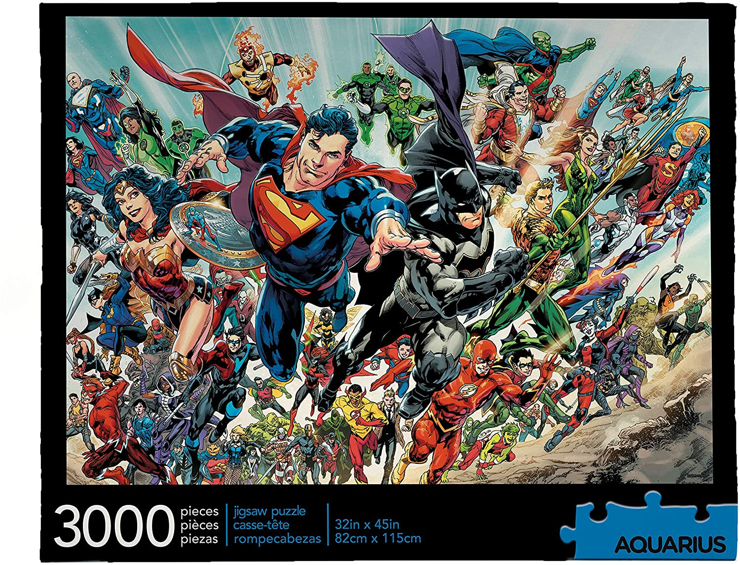 Venta Internacional - Rompecabezas Dc Comics De 3000 Piezas