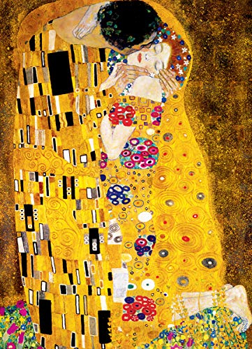 Foto 3 pulgar | Venta Internacional - Gustav Klimt The Kiss - Rompecabezas De 1000 Piezas, Color Amarillo