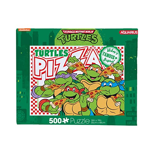 Venta Internacional-Rompecabezas Aquarius Teenage Mutant Ninja Turtles 500 Piezas