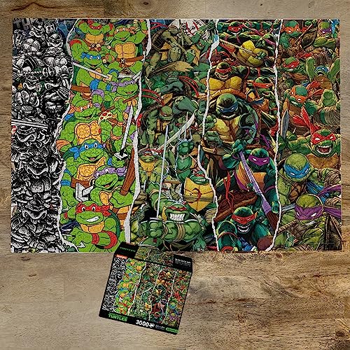 Foto 3 | Venta Internacional - Rompecabezas Aquarius Tmnt Timeline de 3000 Piezas