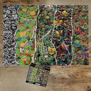 Foto 3 | Venta Internacional - Rompecabezas Aquarius Tmnt Timeline de 3000 Piezas