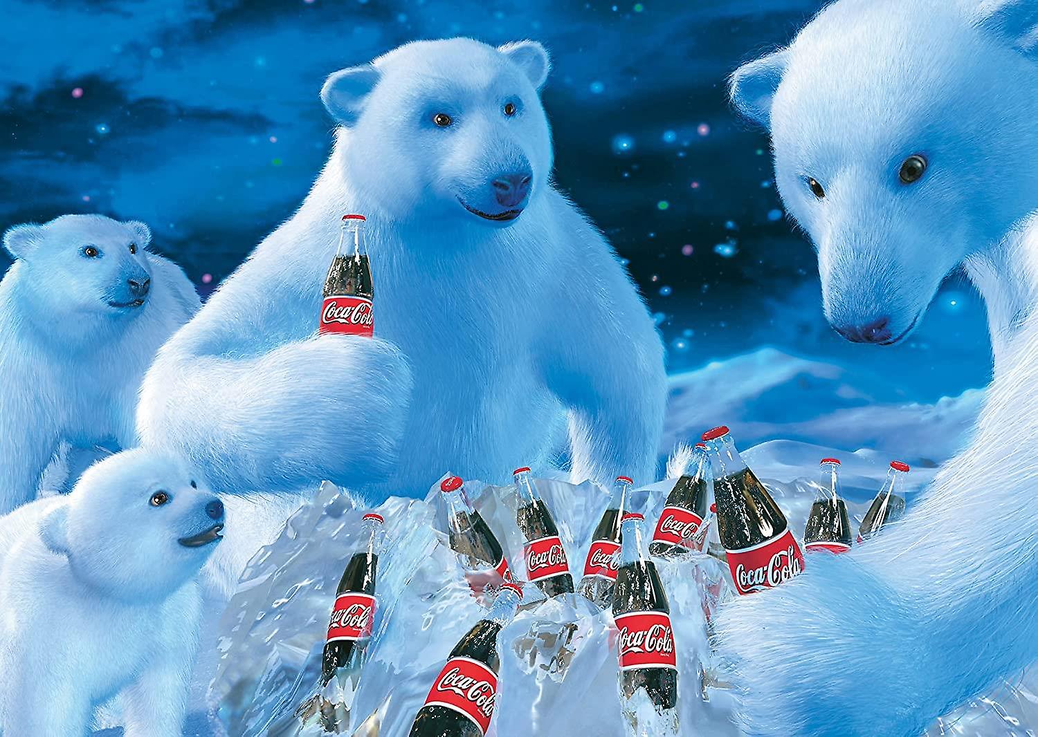 Foto 2 pulgar | Venta Internacional - Rompecabezas Schmidt Coca Cola Polar Bears 1000 Piezas