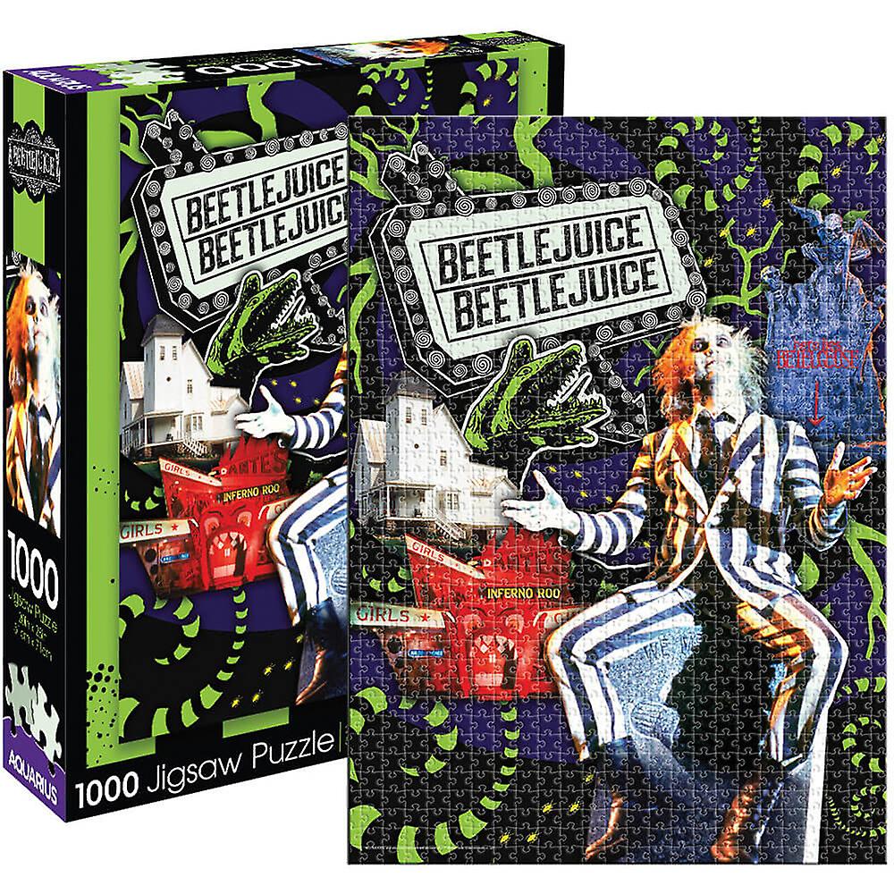 Venta Internacional - Puzzle Aquarius Beetlejuice Collage 1000 Piezas