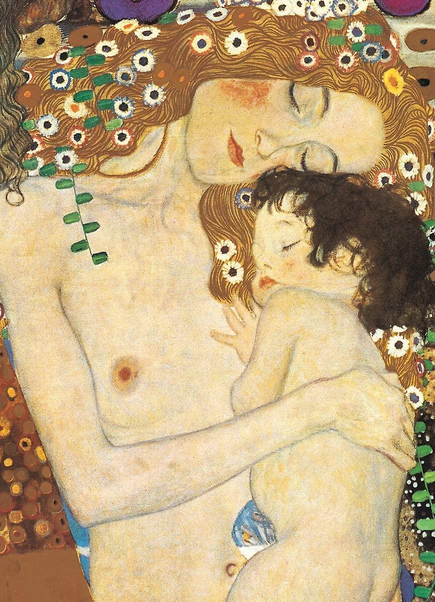 Foto 2 pulgar | Venta Internacional - Rompecabezas Eurographics Madre E Hijo, Gustav Klimt 10