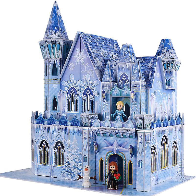 Foto 2 pulgar | Venta Internacional - Puzzle 3d Enchanted Ice Castle Para Niños - Girl Toys