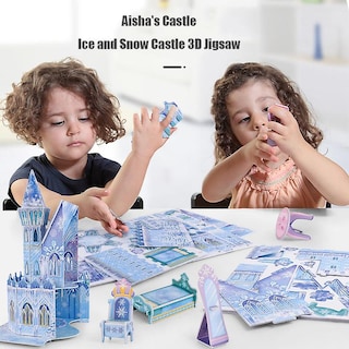 Foto 4 | Venta Internacional - Puzzle 3d Enchanted Ice Castle Para Niños - Girl Toys