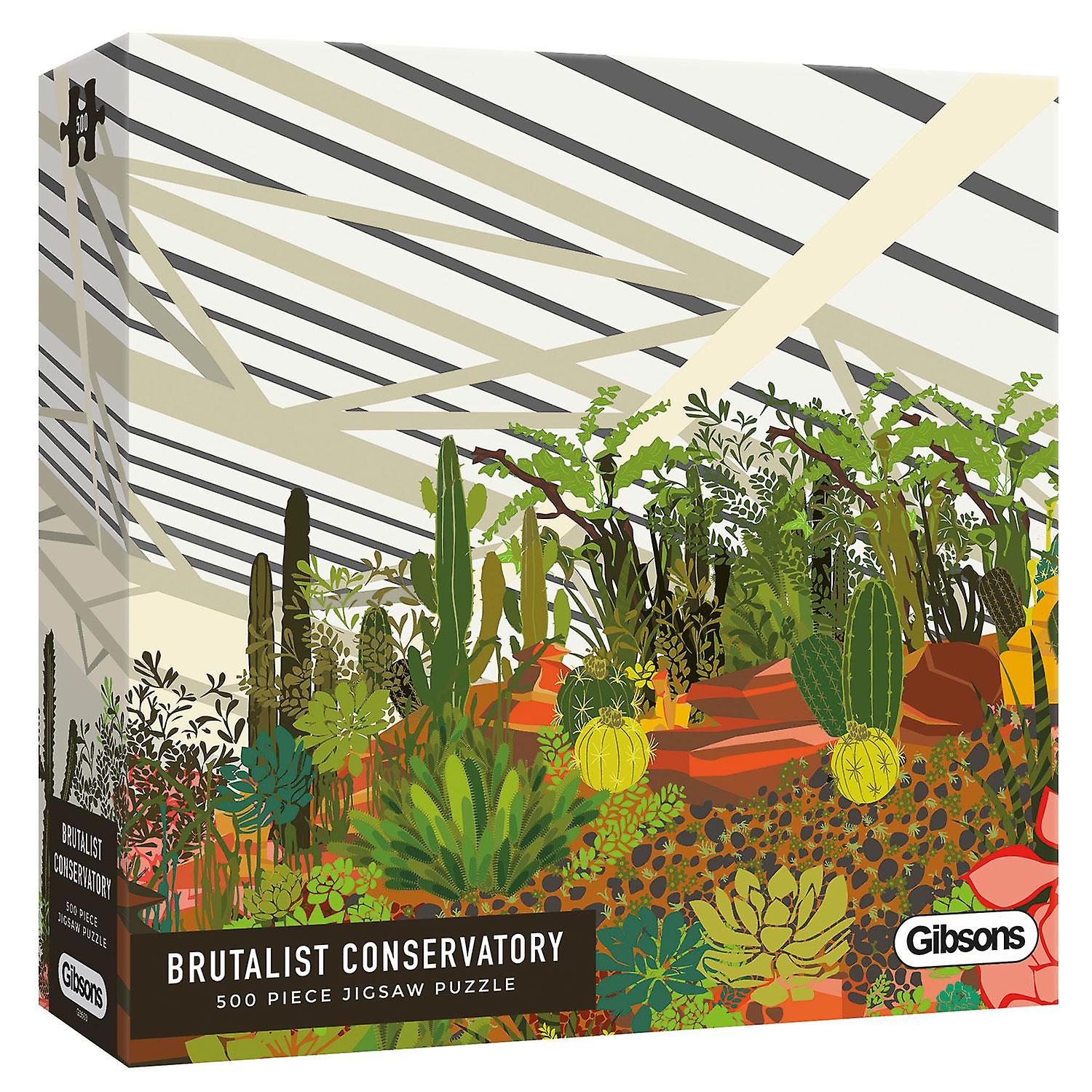 Foto 2 | Venta Internacional - Rompecabezas Gibsons Brutalist Conservatory, 500 Piezas