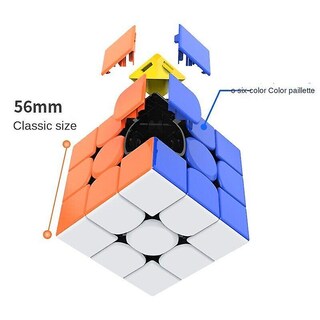 Foto 3 | Venta Internacional - Puzzle De Velocidad Rubik's Cube 3x3 Gan 356rs Con Sistema Core Magnet