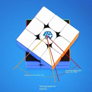 Foto 4 | Venta Internacional - Puzzle De Velocidad Rubik's Cube 3x3 Gan 356rs Con Sistema Core Magnet