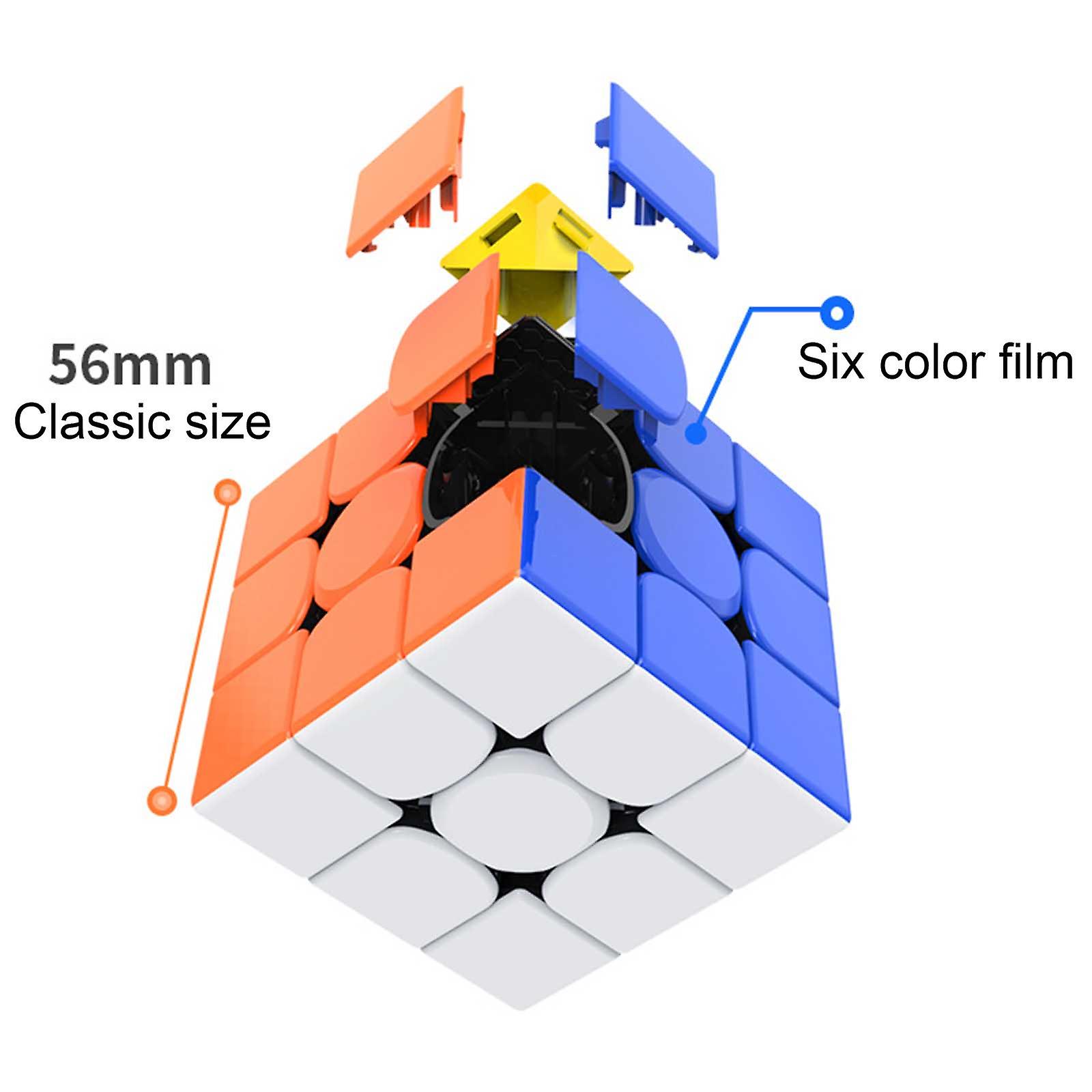 Foto 5 pulgar | Venta Internacional - Juego De Rompecabezas Rubik's Cube Gan 356rs De Tercer Orden