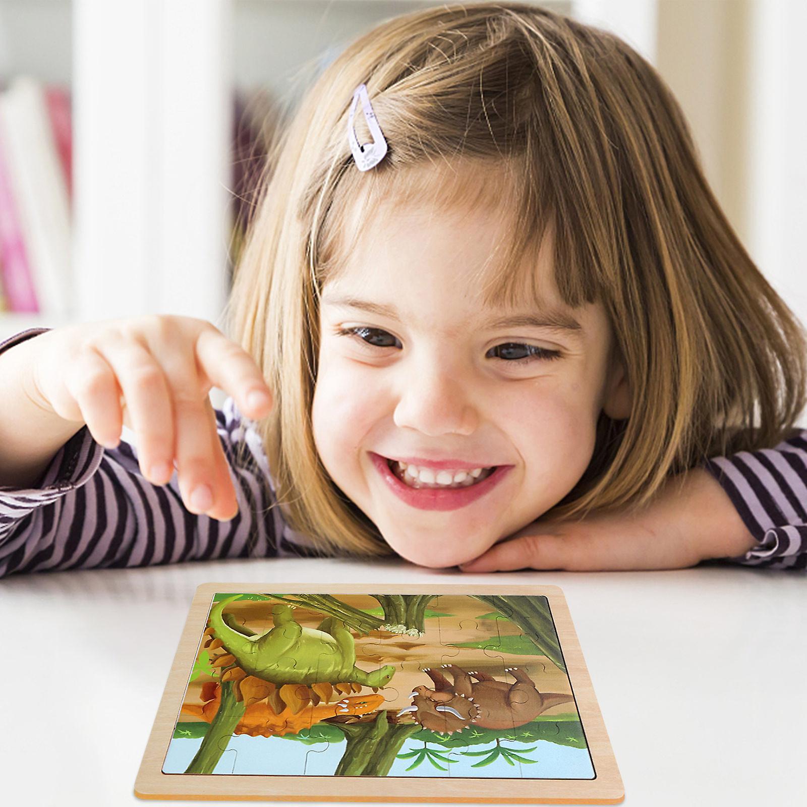 Foto 5 pulgar | Venta Internacional - Puzzle De Madera Para Niños De Educación Temprana, 24 Piezas