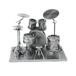 Foto 1 | Venta Internacional - Kit De Batería 3d Con Forma De Rompecabezas De Metal Para Adultos Y Niños, Montaje Diy