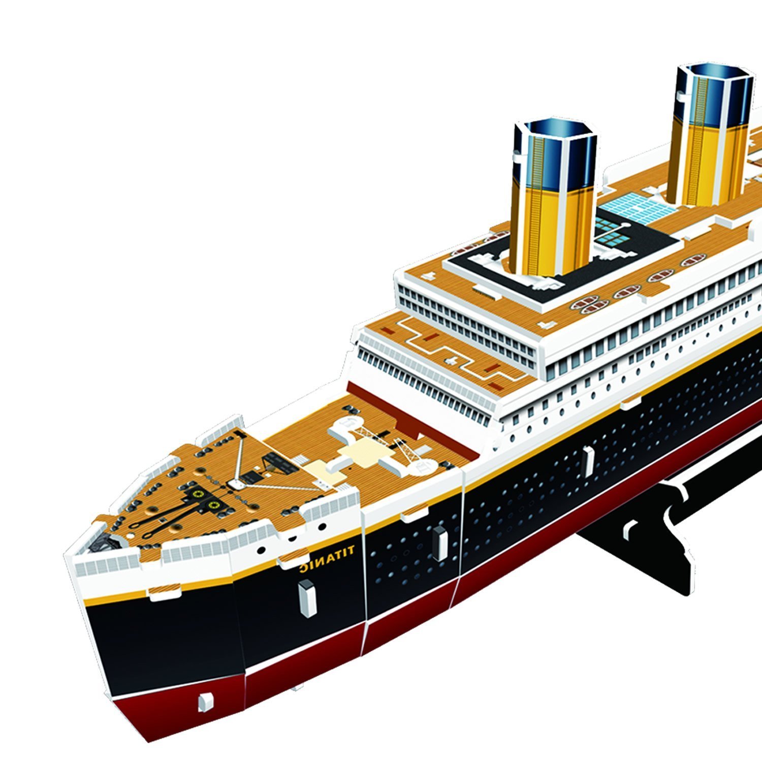 Foto 5 pulgar | Venta Internacional - Puzzle 3d Cubicfun Rms Titanic Ship Pequeño De 35 Piezas