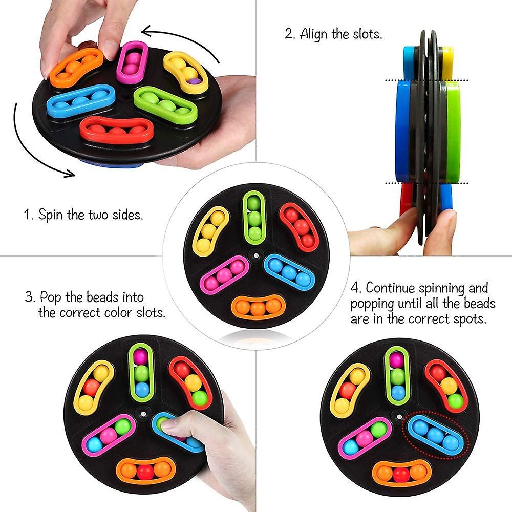 Foto 3 pulgar | Venta Internacional - Brain Teaser Puzzles Twist Disc Para Niños Y Adolescentes